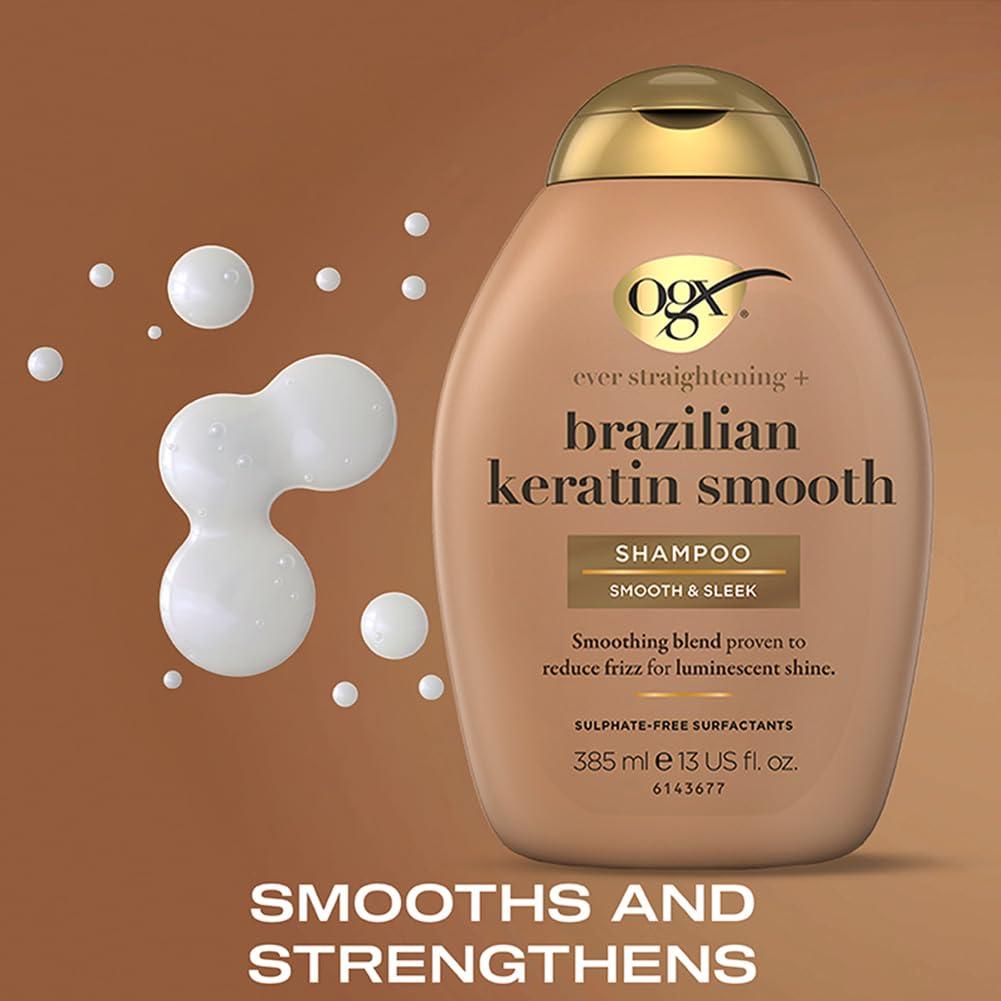 image:imageOGX EverStraight Brazillian Keratin Therapy Shampoo 13 Ounce13 Fl Oz Pack of 1