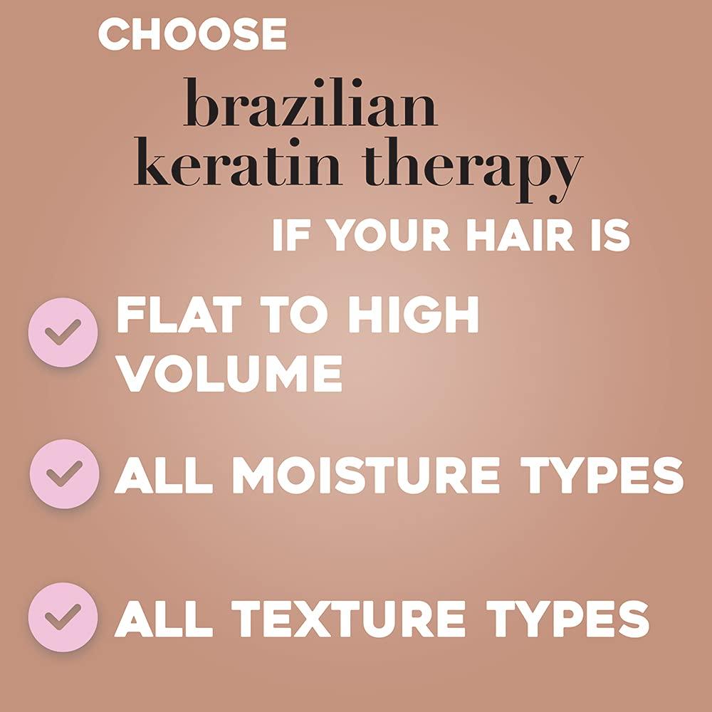 image:imageOGX EverStraight Brazillian Keratin Therapy Shampoo 13 Ounce13 Fl Oz Pack of 2