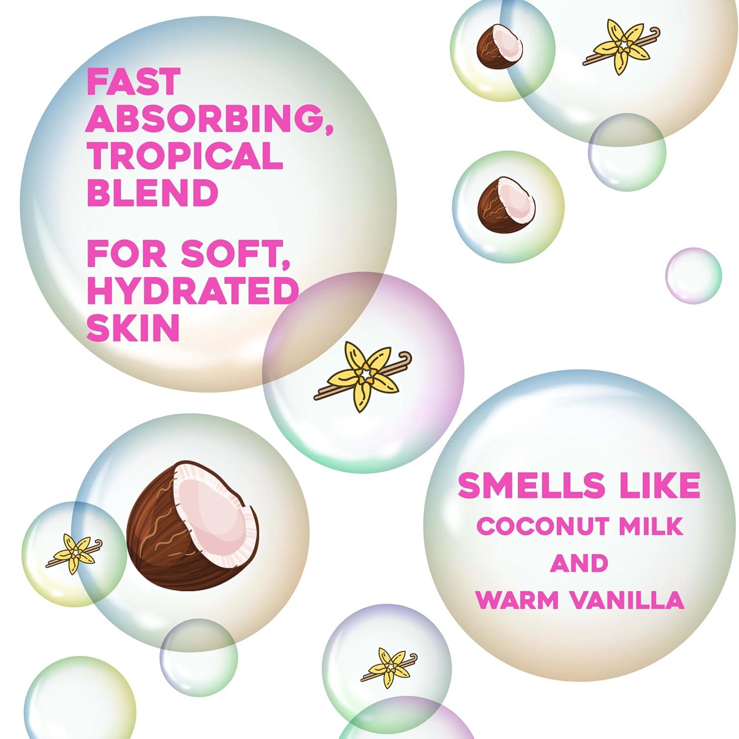 image:imageOGX Extra Creamy Coconut Miracle Oil Ultra Moisture Body Lotion with Vanilla Bean FastAbsorbing Body Lotion for All Skin Types ParabenFree and SulfatedSurfactants Free 195 Ounce195 Fl Oz Pack of 1