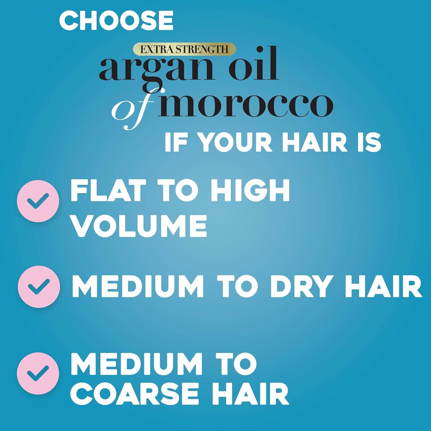 image:imageOGX Extra Strength Hydrate amp Repair Argan Oil of Morocco Conditioner for Dry Damaged Hair ColdPressed Argan Oil to Moisturize Hair ParabenFree SulfateFree Surfactants 254 Fl Oz