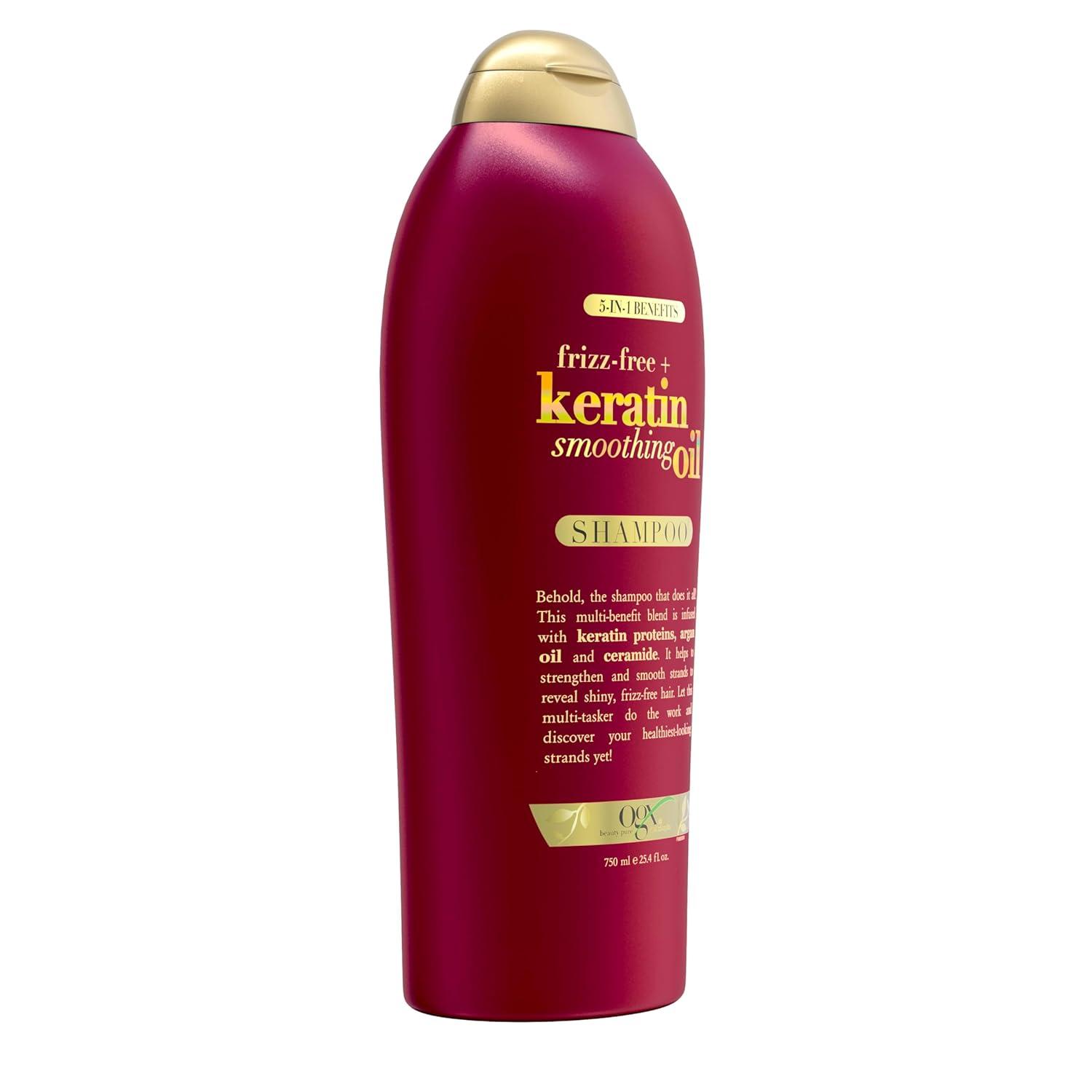 image:imageOGX FrizzFree Keratin Smoothing Oil Shampoo 254 fl ozShampoo