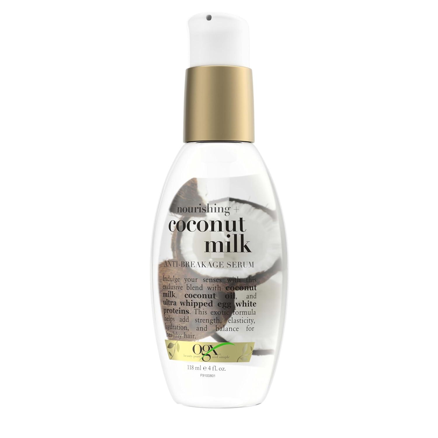 image:imageOGX Nourishing Coconut Milk AntiBreakage Serum 4 Fl Oz4 Fl Oz Pack of 1