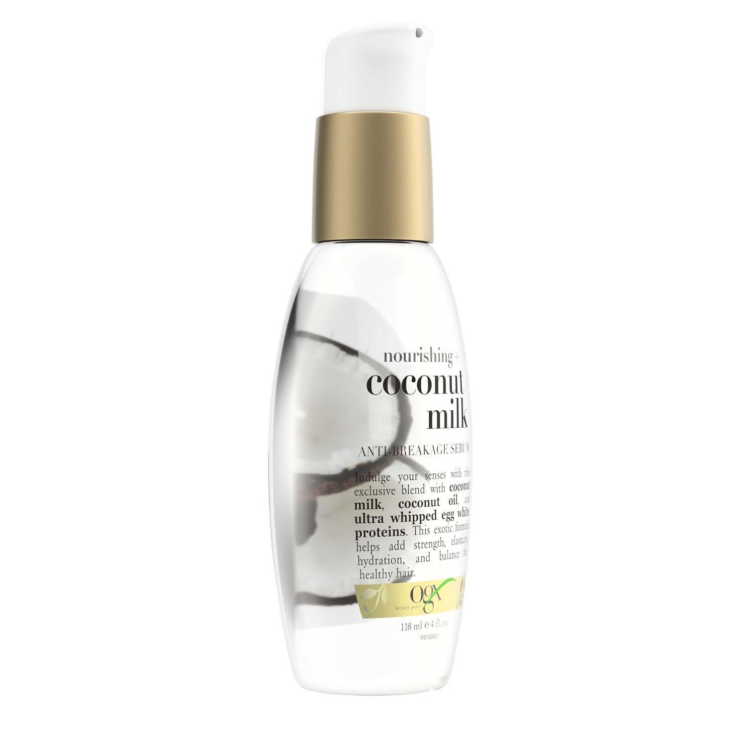 image:imageOGX Nourishing Coconut Milk AntiBreakage Serum 4 Fl Oz4 Fl Oz Pack of 1
