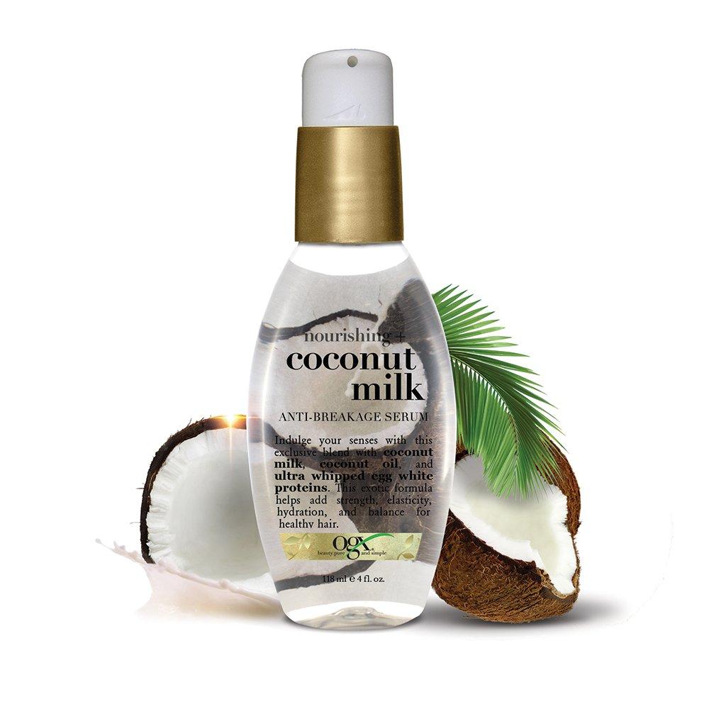 image:imageOGX Nourishing Coconut Milk AntiBreakage Serum 4 Fl Oz4 Fl Oz Pack of 2