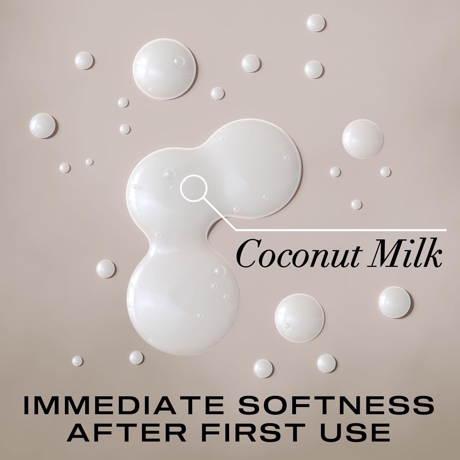 image:imageOGX Nourishing Coconut Milk Shampoo Hydrating amp Restoring Shampoo Moisturizes for Soft Hair After the First Use ParabenFree SulfateFree Surfactants 254 fl oz3 Fl Oz Pack of 1