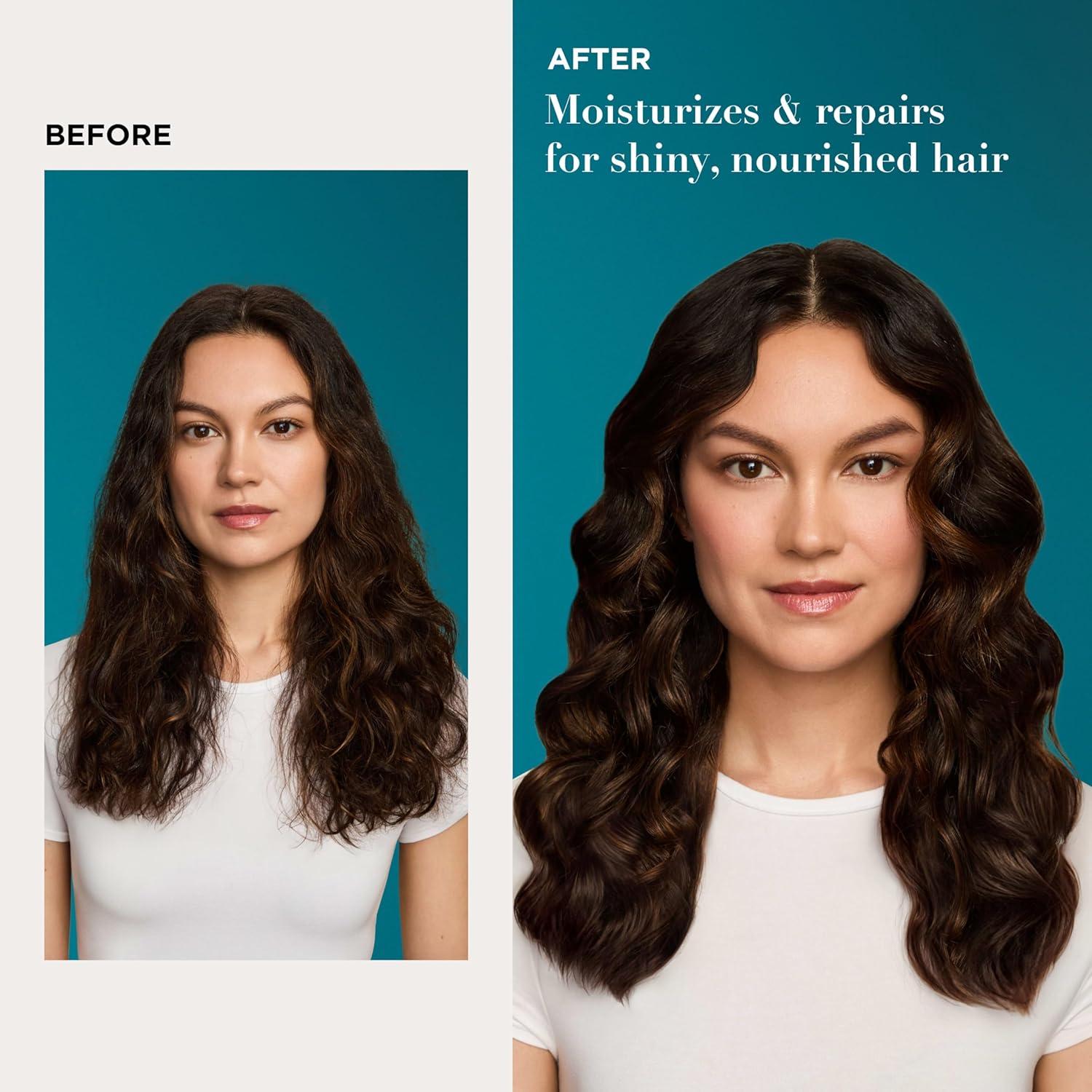 image:imageOGX Nourishing Coconut Milk Sulfate Free Shampoo and Conditioner Set Hydrates amp Softens Hair Lipi Pro Shield Technology Creamy Coconut Milk White Peach amp Shea Butter Scent 2 Items 2 x 13 fl oz