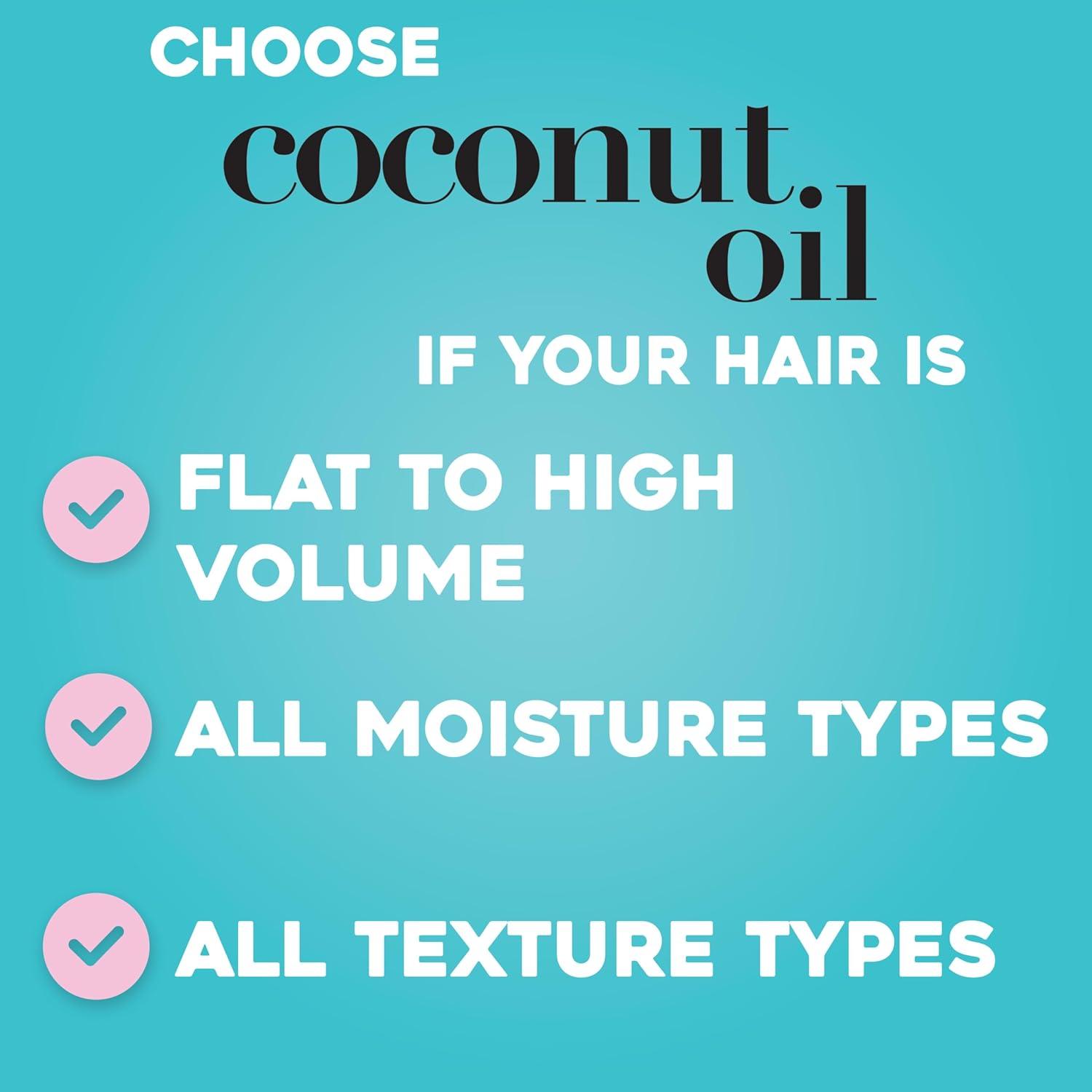 image:imageOGX Nourishing Coconut Oil Weightless Hydrating Oil Hair Mist Lightweight LeaveIn Hair Treatment with Coconut Oil amp Bamboo Extract Paraben amp Sulfate SurfactantFree 4 Fl Oz4 Fl Oz Pack of 1