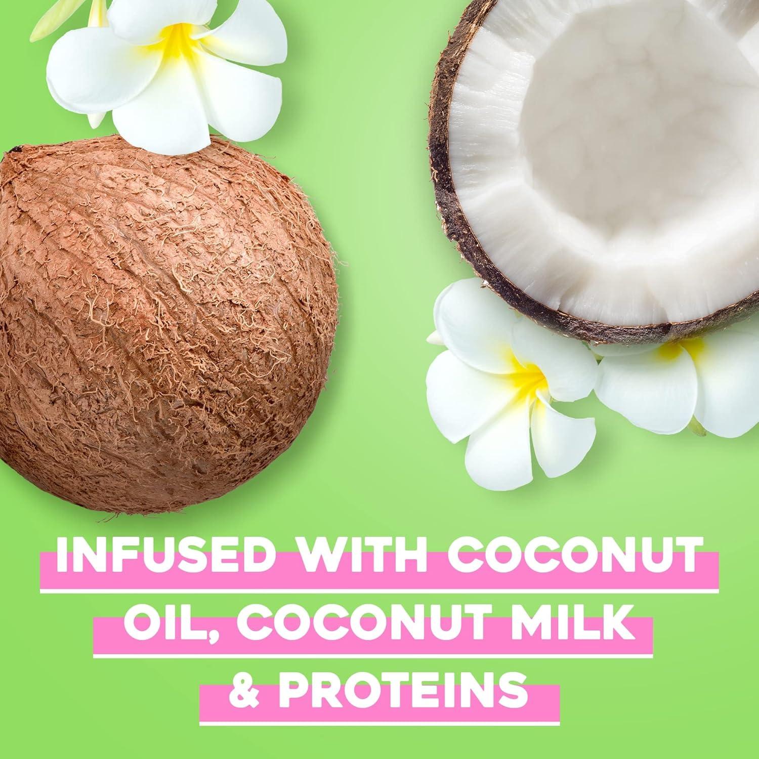 image:imageOGX Nourishing Coconut Moisturizing Conditioner for Strong amp Healthy Hair with Coconut Oil amp Egg White Protein ParabenFree SulfateFree 13 oz Pack of 413 Fl Oz Pack of 2