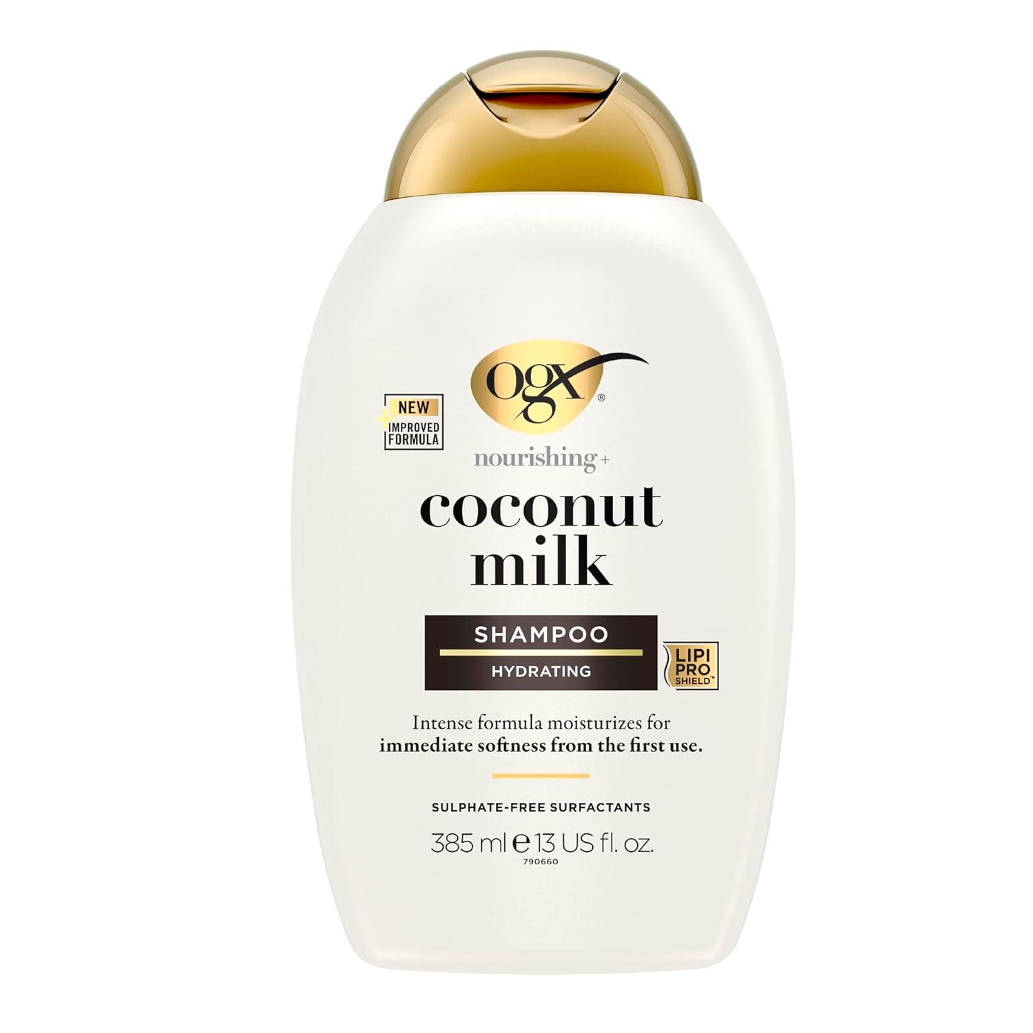 image:imageOGX Nourishing Coconut Moisturizing Conditioner for Strong amp Healthy Hair with Coconut Oil amp Egg White Protein ParabenFree SulfateFree 13 oz Pack of 413 Fl Oz Pack of 1