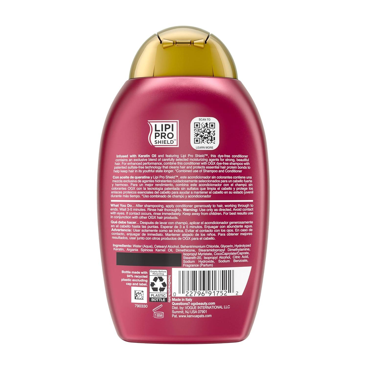 image:imageOGX Organix AntiBreakage Keratin Oil Shampoo 385ml13 Fl Oz Pack of 1