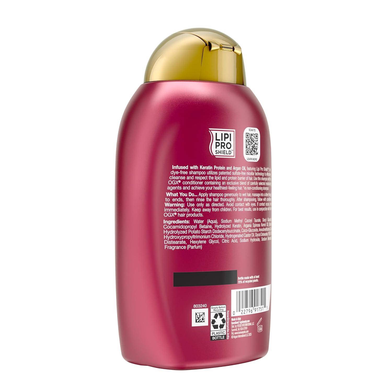 image:imageOGX Organix AntiBreakage Keratin Oil Shampoo 385ml13 Fl Oz Pack of 1