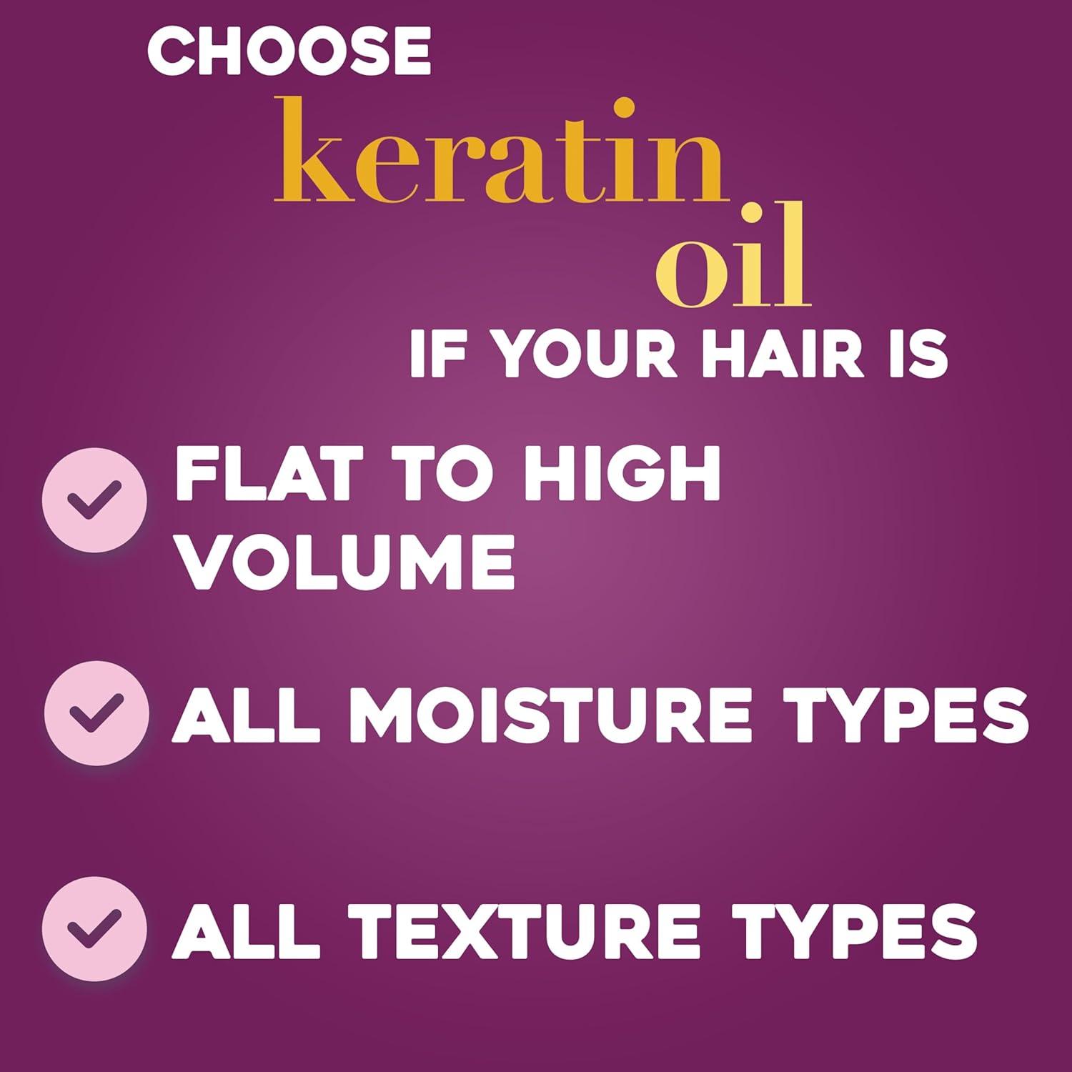 image:imageOGX Organix AntiBreakage Keratin Oil Shampoo 385ml13 Fl Oz Pack of 1