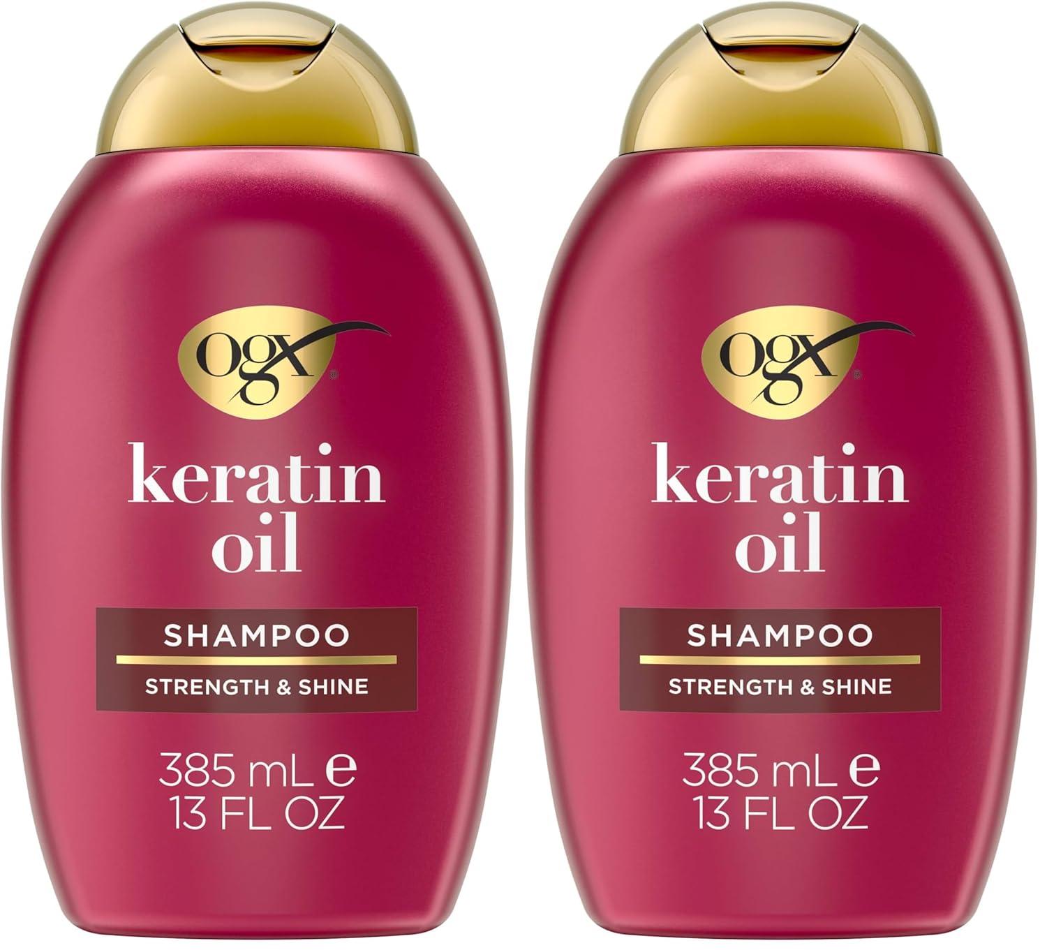 image:imageOGX Organix AntiBreakage Keratin Oil Shampoo 385ml13 Fl Oz Pack of 2