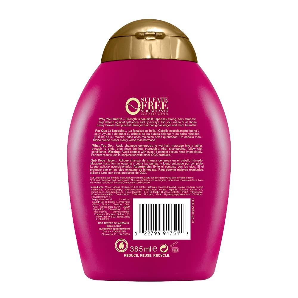 image:imageOGX Organix AntiBreakage Keratin Oil Shampoo 385ml13 Fl Oz Pack of 2