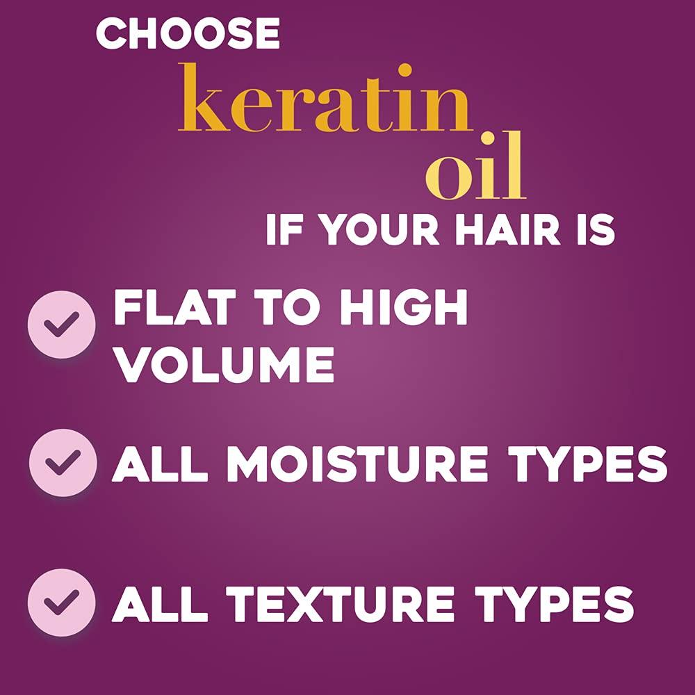 image:imageOGX Organix AntiBreakage Keratin Oil Shampoo 385ml13 Fl Oz Pack of 2