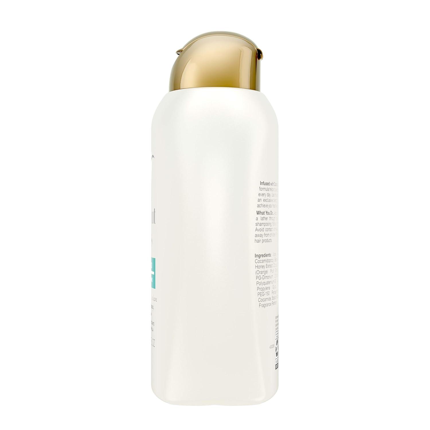 image:imageOGX Quenching Coconut CurlDefining Shampoo Hydrating amp Nourishing Curly Hair Shampoo with Coconut Oil Citrus Oil amp Honey Paraben SulfateFree Surfactants 13 floz13 Fl Oz Pack of 1