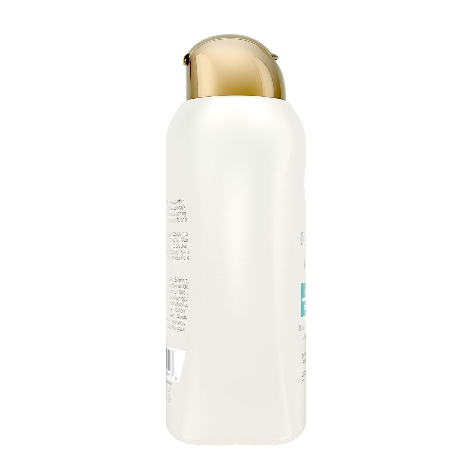 image:imageOGX Quenching Coconut CurlDefining Shampoo Hydrating amp Nourishing Curly Hair Shampoo with Coconut Oil Citrus Oil amp Honey Paraben SulfateFree Surfactants 13 floz13 Fl Oz Pack of 1