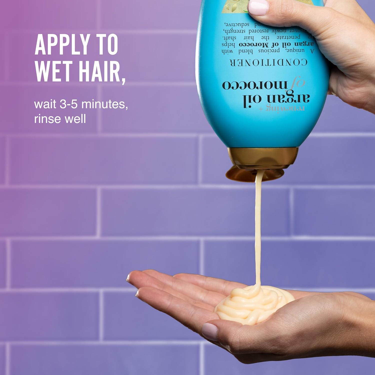 image:imageOGX Renewing Argan Oil of Morocco Conditioner Repair Conditioner amp Argan Oil Helps Strengthen amp Repair Dry Damaged Hair ParabenFree SulfateFree Surfactants 13 fl oz13 Fl Oz Pack of 2