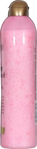 image:imageOGX Sensitive Rose Water amp Pink Sea Salt Exfoliating Body Scrub Rose Quartz Gentle Exfoliating Daily Body Wash Softens Skin Body Scrub for Women SulfateFree Surfactants 195 fl oz195 Fl Oz Pack of 2