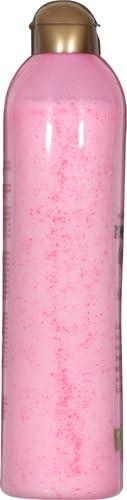 image:imageOGX Sensitive Rose Water amp Pink Sea Salt Exfoliating Body Scrub Rose Quartz Gentle Exfoliating Daily Body Wash Softens Skin Body Scrub for Women SulfateFree Surfactants 195 fl oz195 Fl Oz Pack of 2