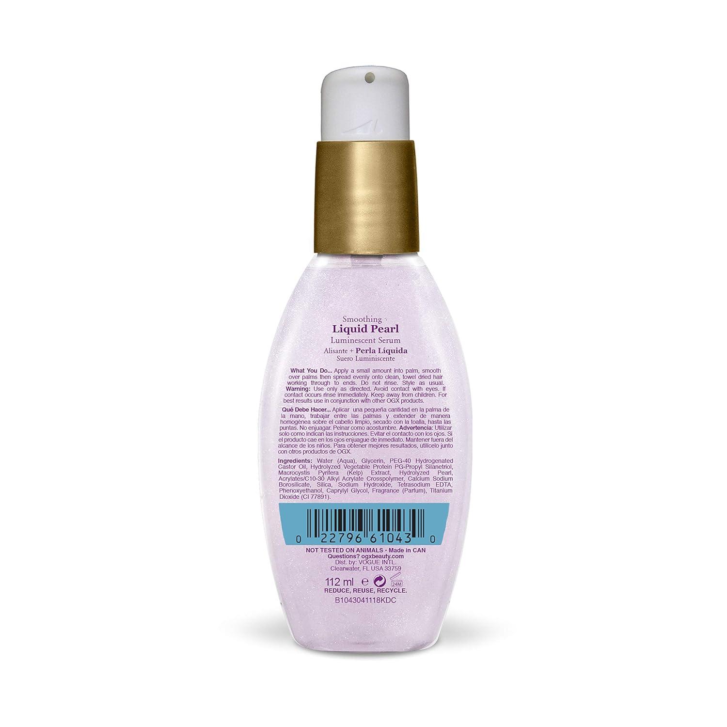 image:imageOGX Smoothing Liquid Pearl Luminescent Serum 38 Ounce