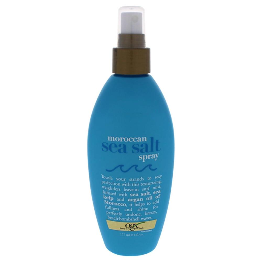 image:imageOGX Argan Oil of Morocco HairTexturizing Sea Salt Spray CurlDefining LeaveIn Hair Styling Mist for Tousled Beach Waves and Textured Hold ParabenFree Sulfate SurfactantsFree 6 fl oz