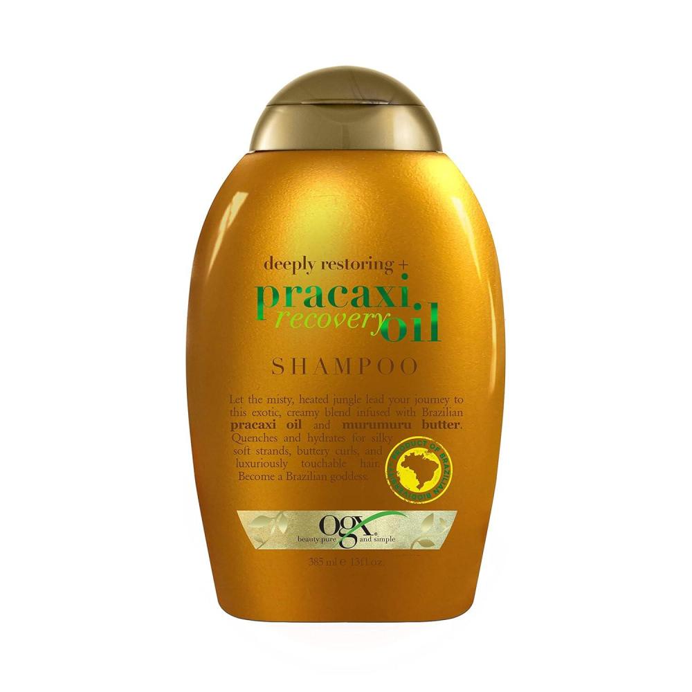 image:imageOGX Deeply Restoring Pracaxi Recovery Oil AntiFrizz LeaveIn Combing Cream with Murumuru Butter SulfateFree Surfactants Conditioning Hair Treatment to Detangle Style Mint 8 Fl OzShampoo