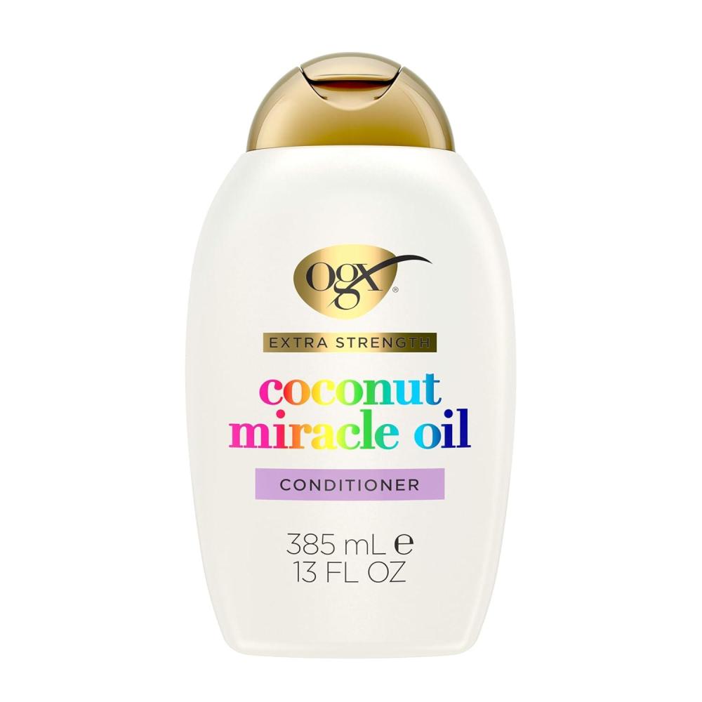 image:imageOGX Extra Strength Damage Remedy Coconut Miracle Oil Conditioner for Dry Frizzy or Coarse Hair ParabenFree SulfateFree Surfactants 13 Fl Oz13 Fl Oz Pack of 1