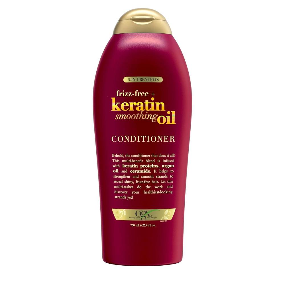 image:imageOGX FrizzFree Keratin Smoothing Oil Shampoo 254 fl ozConditioner