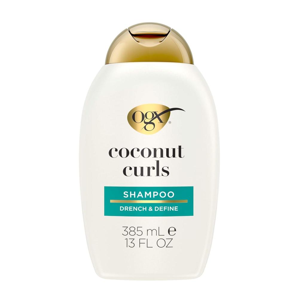 image:imageOGX Quenching  Coconut CurlDefining Shampoo Hydrating amp Nourishing Curly Hair Shampoo with Coconut Oil Citrus Oil amp Honey Paraben SulfateFree Surfactants 13 floz13 Fl Oz Pack of 1