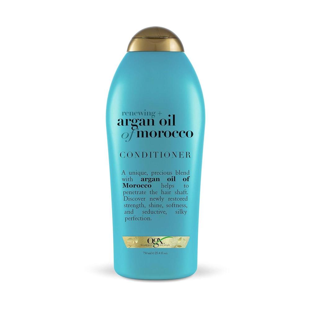 image:imageOGX Renewing Argan Oil of Morocco Conditioner Repair Conditioner amp Argan Oil Helps Strengthen amp Repair Dry Damaged Hair ParabenFree SulfateFree Surfactants 254 fl oz25 Fl Oz Pack of 4