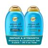 image:imageOGX Renewing  Argan Oil of Morocco Shampoo amp Conditioner Set Damage Repairing Shampoo amp Conditioner Helps Strengthen amp Repair Dry Damaged Hair SulfateFree Surfactants 13 fl Oz 2 Pack