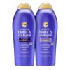 image:imageOGX Shampoo and Conditioner Set Thick and Full  Biotin and Collagen Purple Helps Thicken and Texturize Hair Ideal for Flat to Medium Volume Hair 254 FL OZ 2 Pack