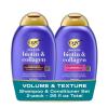 image:imageOGX Thick amp Full  Biotin and Collagen for Hair Volume amp Body Sulfate Free Volumizing Shampoo amp Conditioner Set for Fine amp Thinning Hair NutrientInfused Vitamin B7 13 fl oz 2 Pack