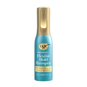 OGX Antioxidants + Strong Hold Hairspray, Anti Humidity Hairspray for 24 Hour Hold & Protection for Your Style, Hair Spray in a Continuous Mist Bottle, Paraben-Free, 6.5 fl. oz(6.5 Fl Oz (Pack of 1))