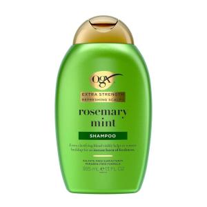 OGX Extra Strength Refreshing Scalp + Rosemary Mint Shampoo, Clarifying Shampoo for Oily Hair Visibly Helps Remove Oil & Residue to Clear Away Buildup, Sulfate-Free Surfactants, 13 fl. oz(13 Fl Oz (Pack of 1))