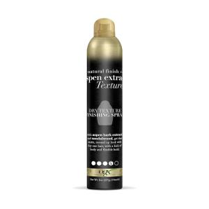 OGX Natural Finish Aspen Extract Dry Texture Hair Spray, 8 Ounce(Black)