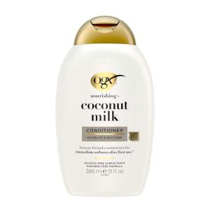 OGX Nourishing Coconut Moisturizing Conditioner for Strong & Healthy Hair, with Coconut Oil & Egg White Protein, Paraben-Free, Sulfate-Free, 13 oz (Pack of 4)(13 Fl Oz (Pack of 1))