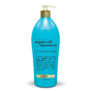 OGX Renewing + Argan Oil of Morocco Conditioner, Repair Conditioner & Argan Oil Helps Strengthen & Repair Dry, Damaged Hair, Paraben-Free, Sulfate-Free Surfactants, 25.4 fl. oz(6.35 Fl Oz (Pack of 4))