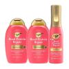 image:imageOGX Bond Protein Repair Bundle Shampoo Conditioner amp 450F Heat Protect Spray Parabenfree Repair for Dry Damaged Hair 3 Pieces 13 fl oz 13 fl oz 5 fl oz
