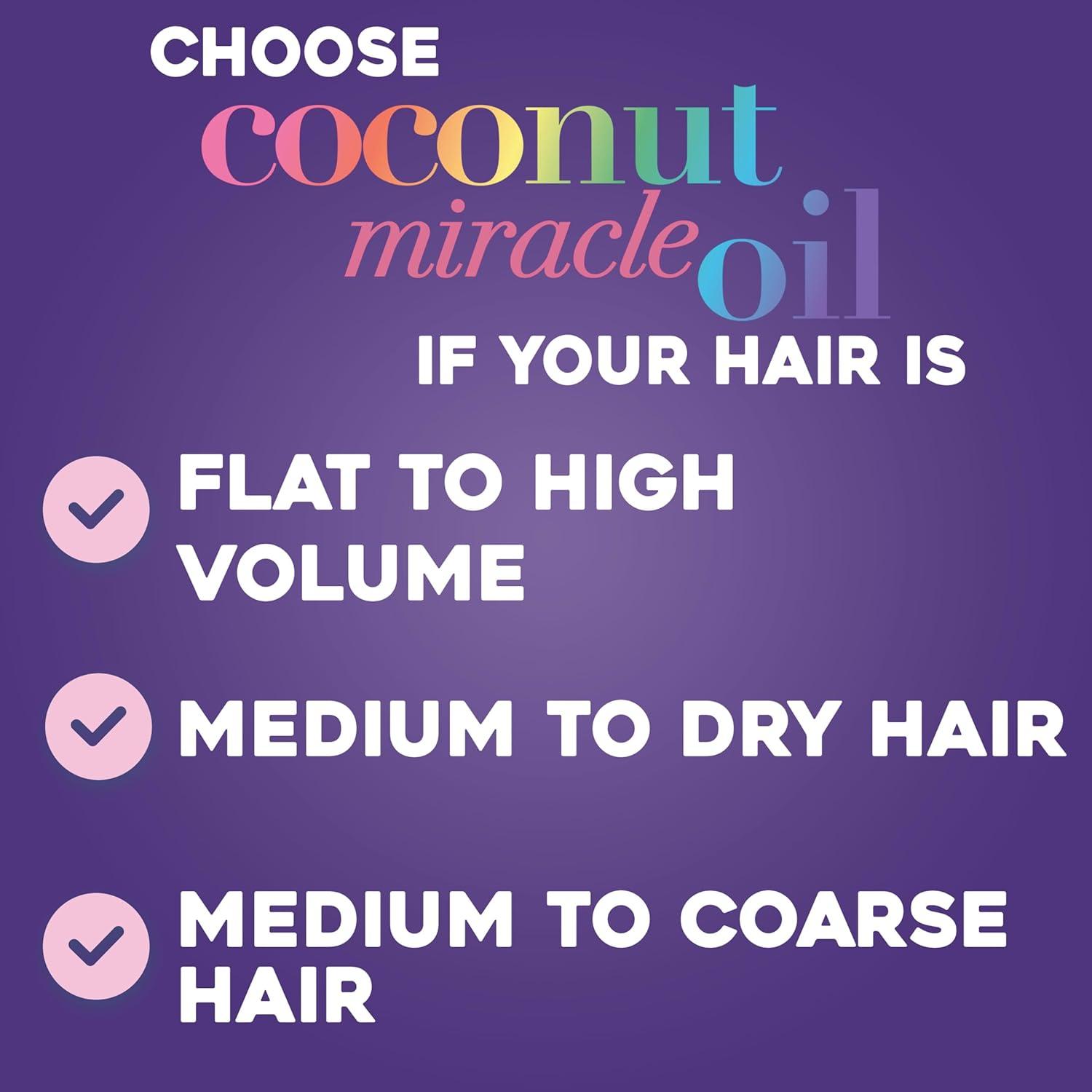 image:imageOGX Extra Strength Damage Remedy Coconut Miracle Oil Shampoo for Dry Frizzy or Coarse Hair ParabenFree SulfateFree Surfactants 13 Fl Oz254 Fl Oz Pack of 1