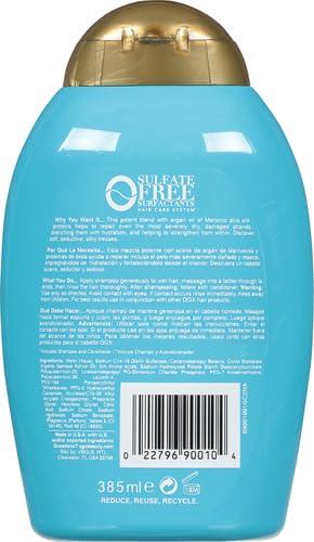 image:imageOGX Extra Strength Hydrate amp Repair Argan Oil of Morocco Shampoo for Dry Damaged Hair ColdPressed Argan Oil to Moisturize amp Smooth ParabenFree SulfateFree Surfactants 13 Fl Oz13 Fl Oz Pack of 2