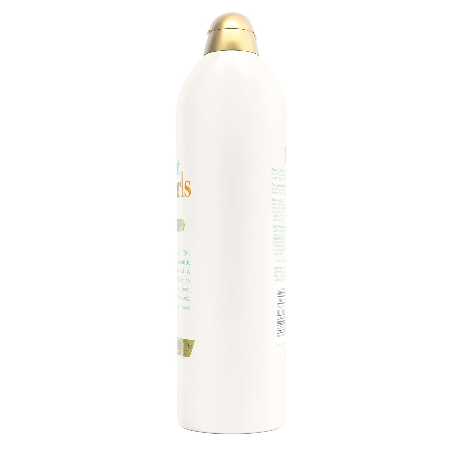 image:imageOGX Quenching Coconut Curls Moisturizing Shampoo for Curly Hair Detangling Curl Enhancing 254 fl oz254 Fl Oz Pack of 1