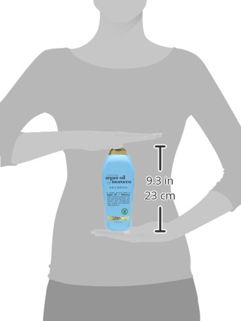 image:imageOGX Renewing Argan Oil of Morocco Shampoo Damage Repair Shampoo amp Argan Oil to Help Strengthen amp Repair Dry Damaged Hair ParabenFree SulfateFree Surfactants 254 fl oz254 Fl Oz Pack of 2