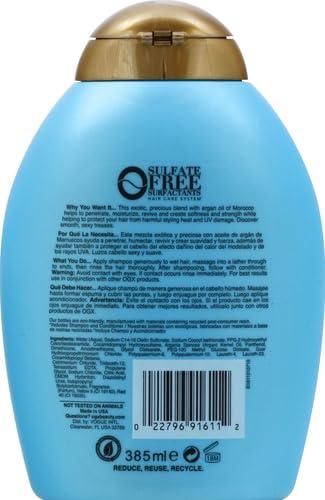 image:imageOGX Renewing Argan Oil of Morocco Shampoo Damage Repairing Shampoo amp Argan Oil to Help Strengthen amp Repair Dry Damaged Hair ParabenFree SulfateFree Surfactants 13 fl Oz13 Fl Oz Pack of 2