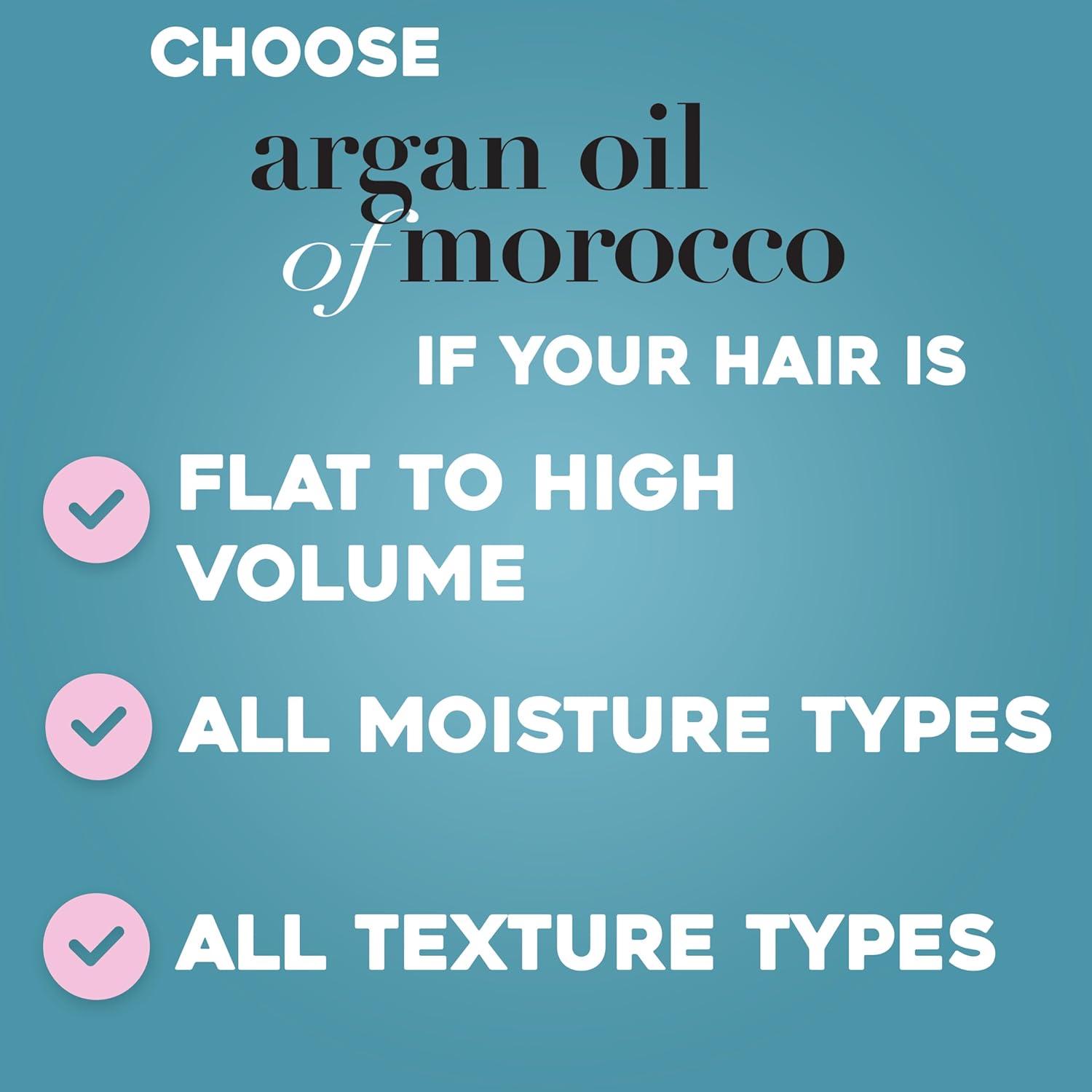 image:imageOGX Renewing Argan Oil of Morocco Shampoo Damage Repairing Shampoo amp Argan Oil to Help Strengthen amp Repair Dry Damaged Hair ParabenFree SulfateFree Surfactants 13 fl Oz13 Fl Oz Pack of 2