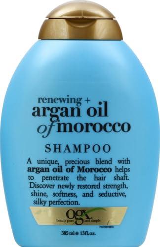 image:imageOGX Renewing Argan Oil of Morocco Shampoo Damage Repairing Shampoo amp Argan Oil to Help Strengthen amp Repair Dry Damaged Hair ParabenFree SulfateFree Surfactants 13 fl Oz13 Fl Oz Pack of 2