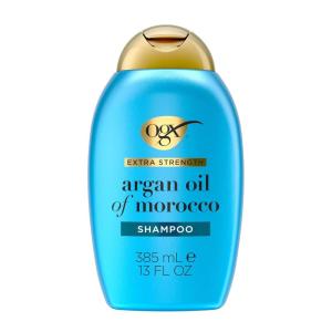 OGX Extra Strength Hydrate & Repair + Argan Oil of Morocco Shampoo for Dry, Damaged Hair, Cold-Pressed Argan Oil to Moisturize & Smooth, Paraben-Free, Sulfate-Free Surfactants, 13 Fl Oz(13 Fl Oz (Pack of 1))