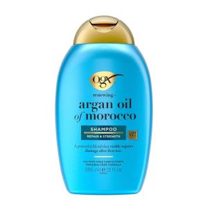 OGX Renewing + Argan Oil of Morocco Shampoo, Damage Repairing Shampoo & Argan Oil to Help Strengthen & Repair Dry, Damaged Hair, Paraben-Free, Sulfate-Free Surfactants, 13 fl. Oz(13 Fl Oz (Pack of 1))