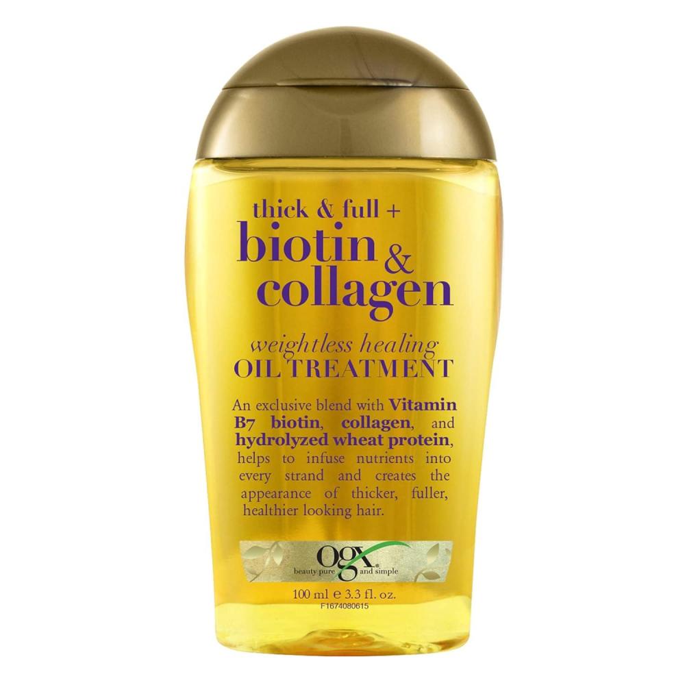 image:imageOGX Thick amp Full Biotin amp Collagen Weightless Healing Oil Treatment 33 Fl OzOil